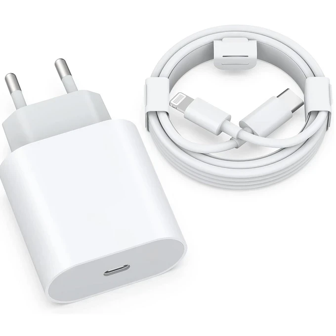 Chargeur Usb Type-C -- Lightning 20 W