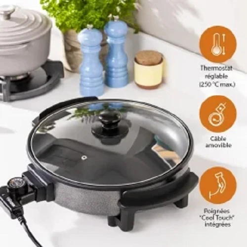 Strong Cuiseur Électrique Pizza Pan