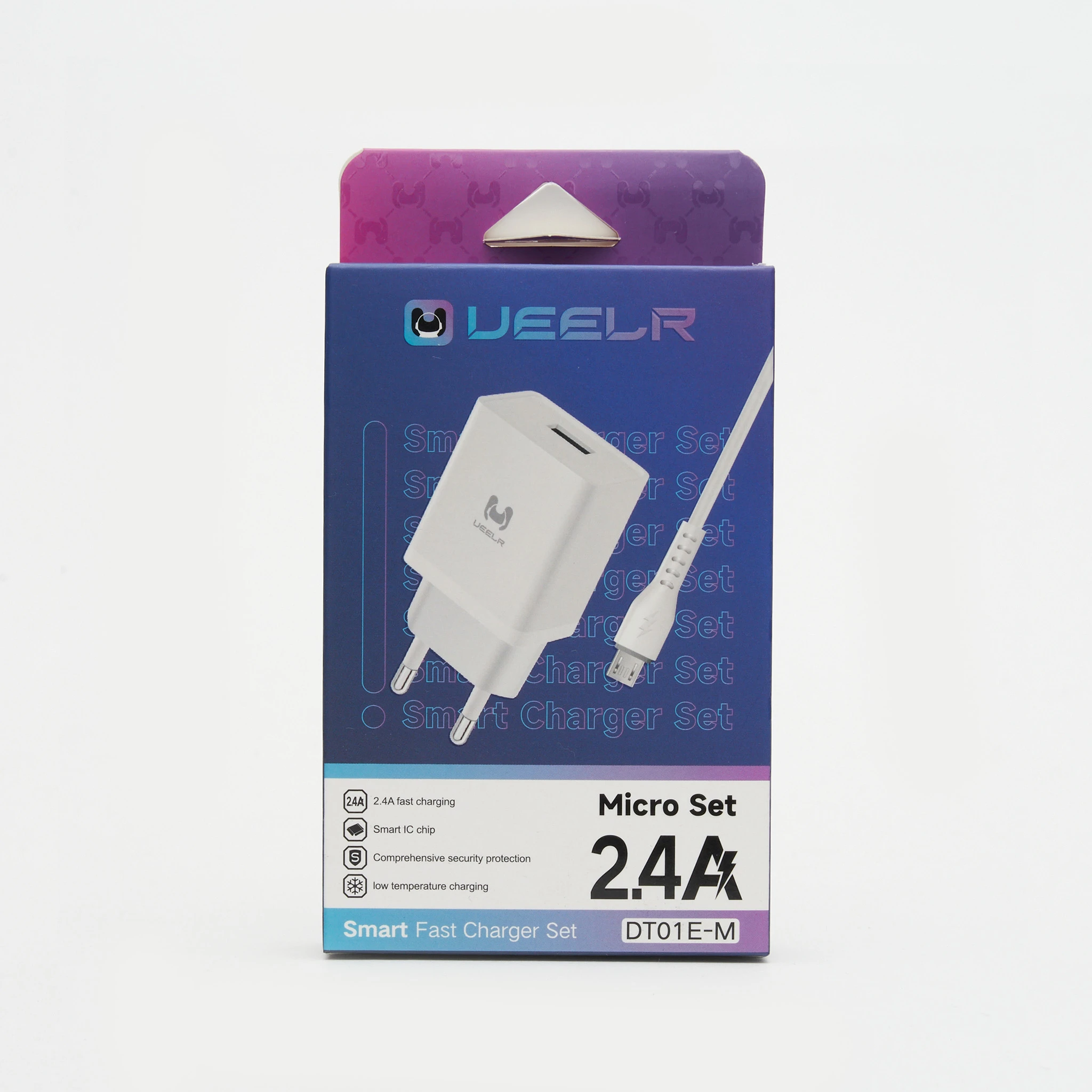 Chargeur UEELR 2.4A Micro Usb
